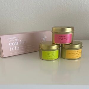 Trader Joe's Scented Candle Trio